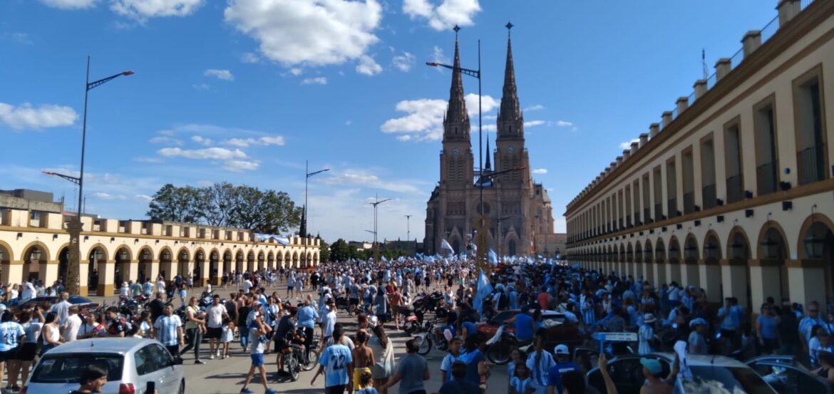 Argentina Campeón: Luján festejó la tercera