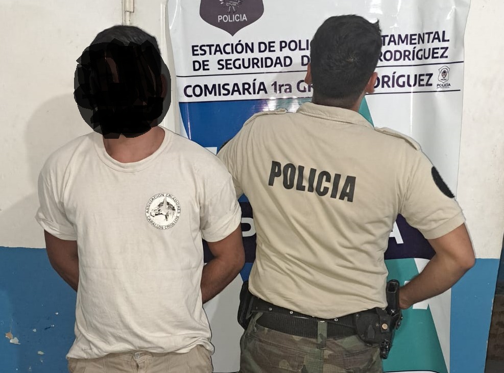 Atraparon a un hombre en Gral. Rodríguez por violencia contra dos mujeres