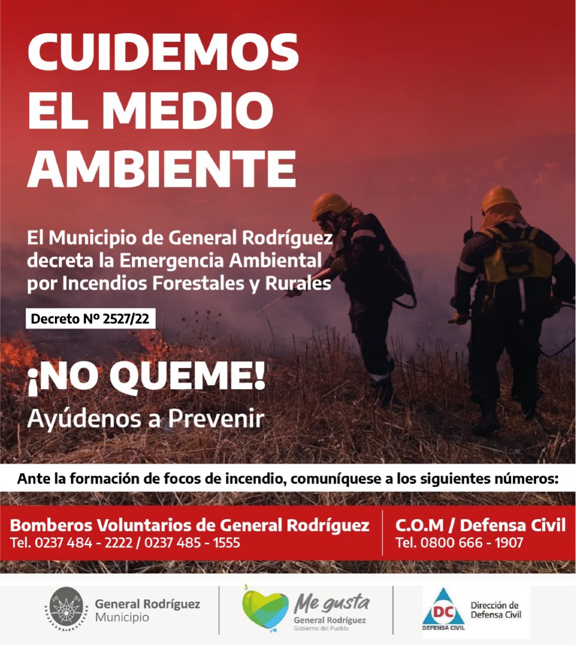 El Municipio de Gral. Rodríguez decretó la Emergencia Ambiental