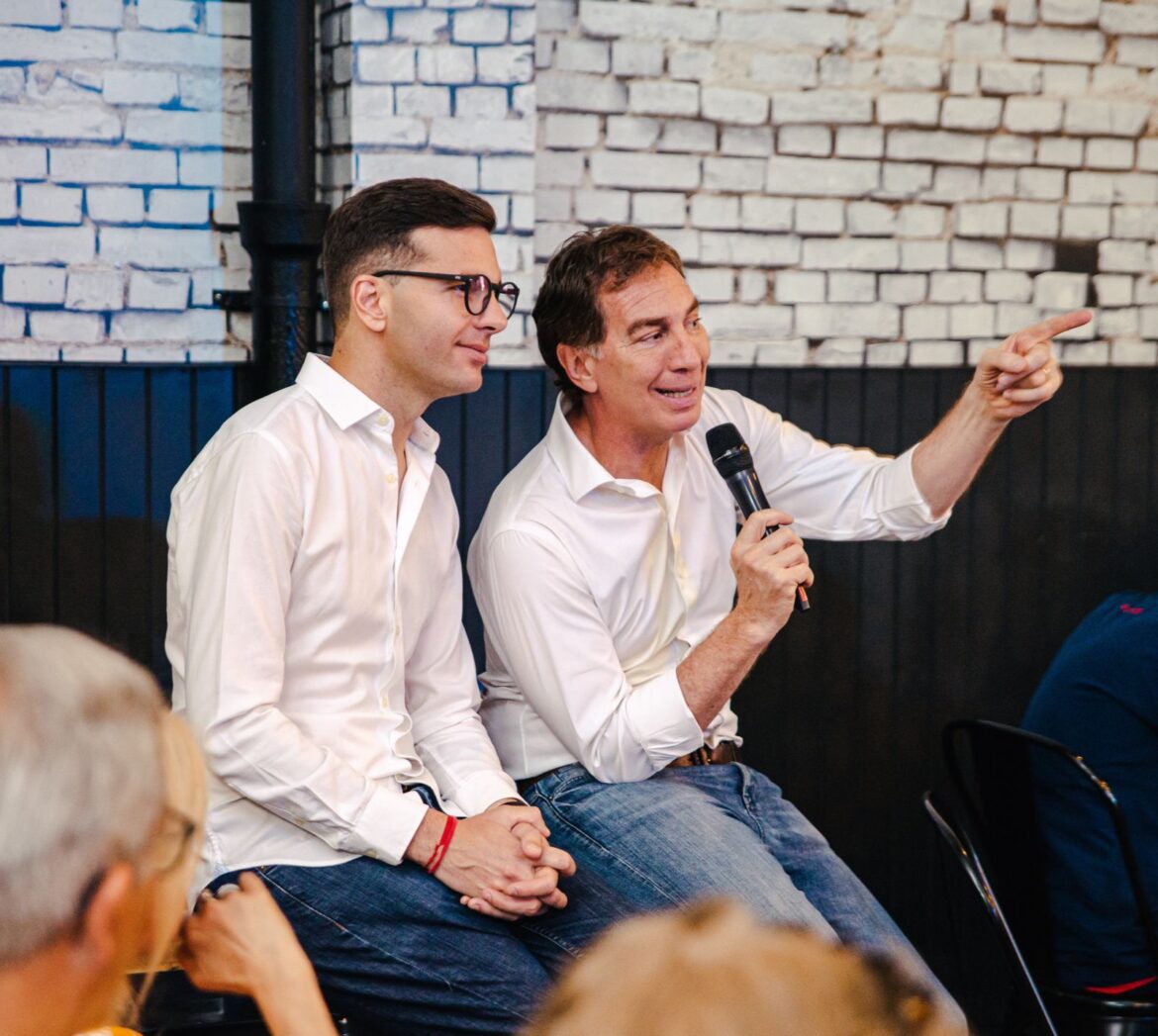Héctor Griffini será precandidato a Intendente y Santilli a Gobernador