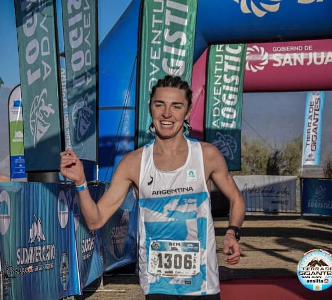 El lujanense «La Cabra» Poza al Seleccionado Nacional de Trail y Montaña 2023