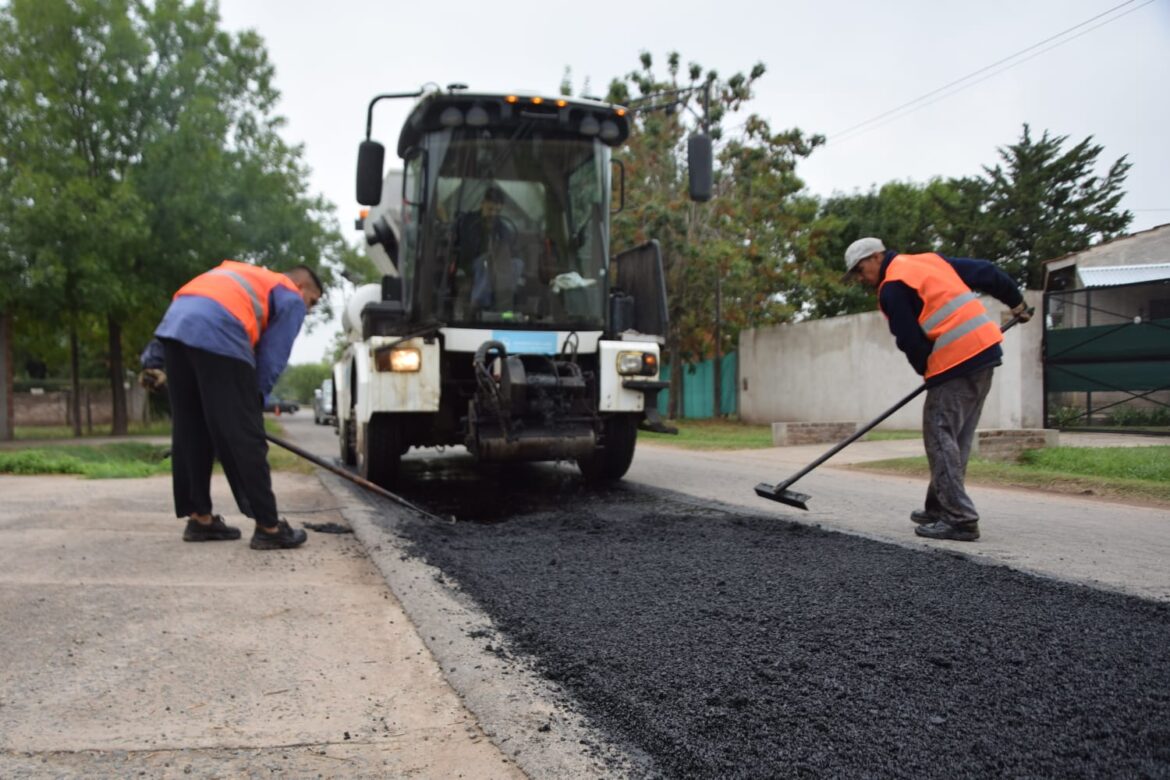 El Plan de Bacheo llega a más puntos de Luján