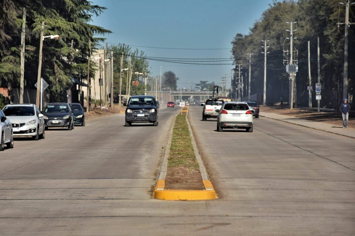 Obra en la Beschtedt: habilitaron los cuatro carriles