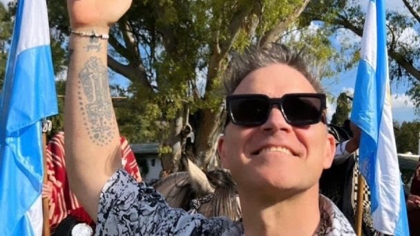 Robbie Williams visitó Luján y Gral. Rodríguez