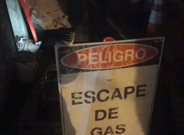 Robaron caños de gas y provocaron importantes pérdidas
