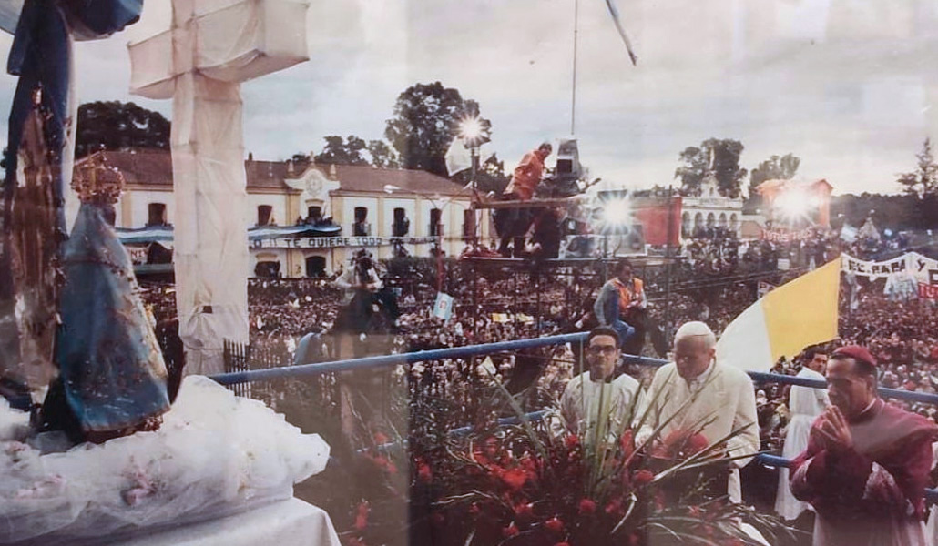 El día que Juan Pablo II visitó Luján