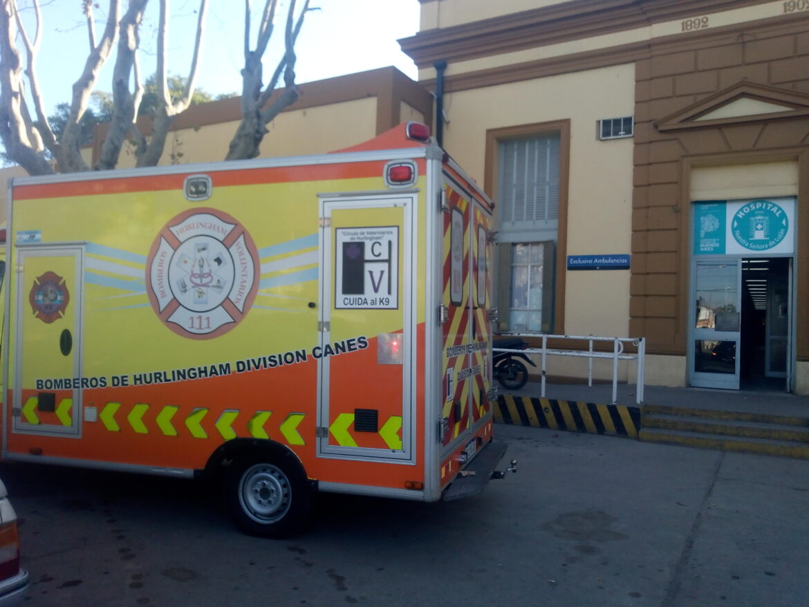 Dos bomberos heridos en múltiple choque en Ruta 192