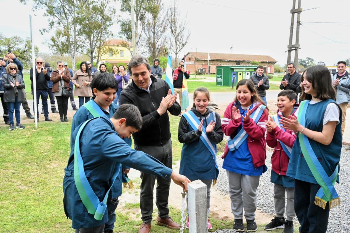 Carlos Keen tiene nueva red de agua potable