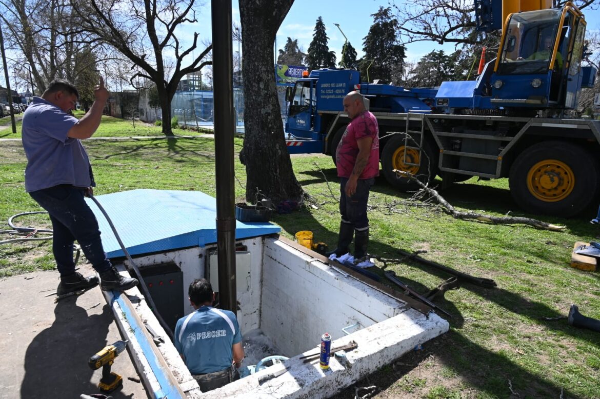 Se regulariza progresivamente la presión de agua en la zona céntrica