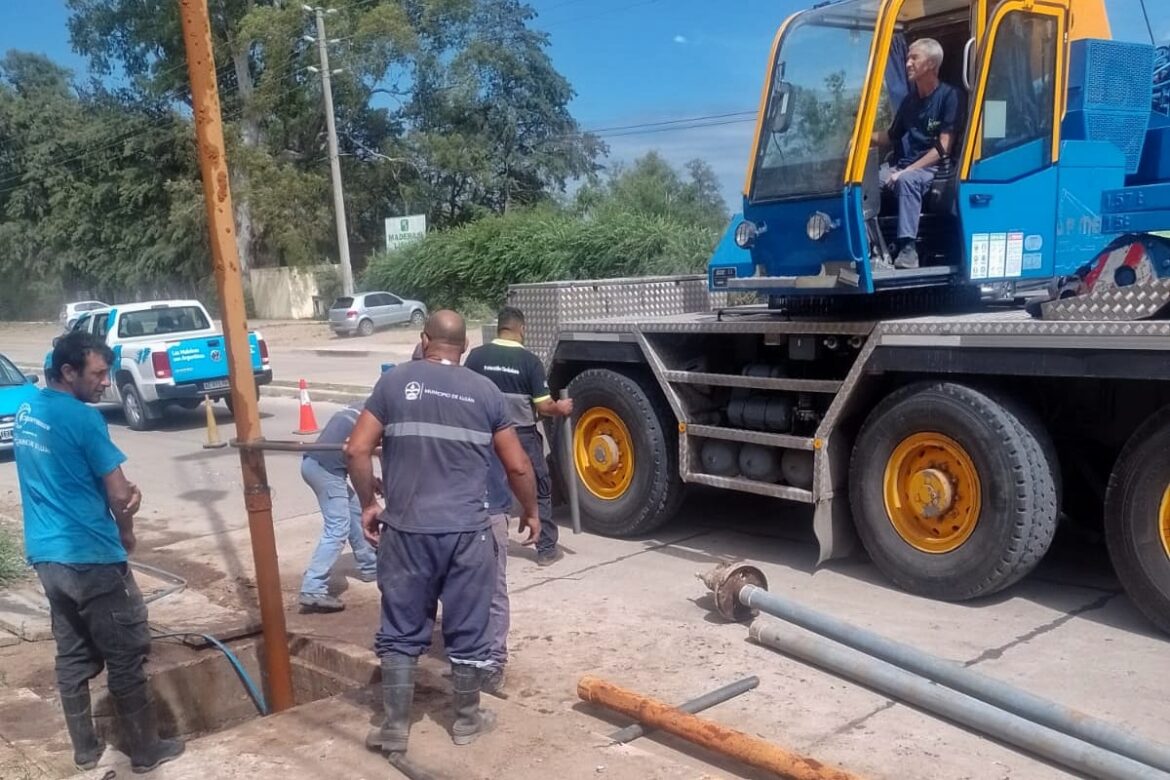 Mejoras en la bomba de extracción del barrio Elli