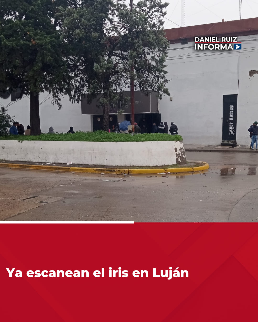 Ya escanean el iris en Luján