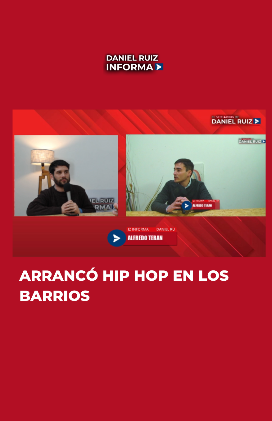 Arrancó Hip Hop en los barrios