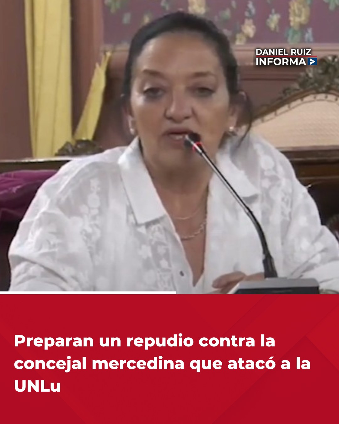 Preparan un repudio contra la concejal mercedina que atacó a la UNLu